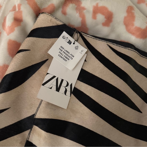 ZARA ANIMAL PRINT LEATHER SKIRT ZW COLLECTION NWT - Picture 3 of 6